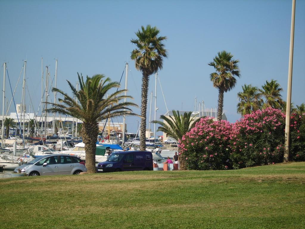 Canet Plage Appartement Vue Laterale Mer, 1 Chambre , Wifi, Climatisation, Parking Securise Couvert Exterior photo